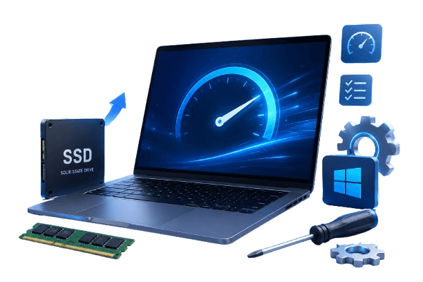 Laptop sneller maken in Breda door AMR IT Solutions